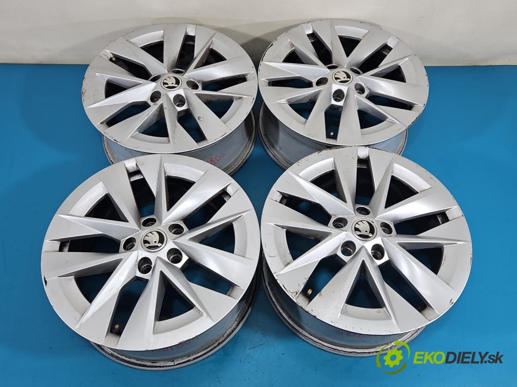 Skoda Octavia IV 2019- 2.0 tdi 116 HP manual 85 kW 1968 cm3 5- Disk hliník 17" komplet 5E3601025E