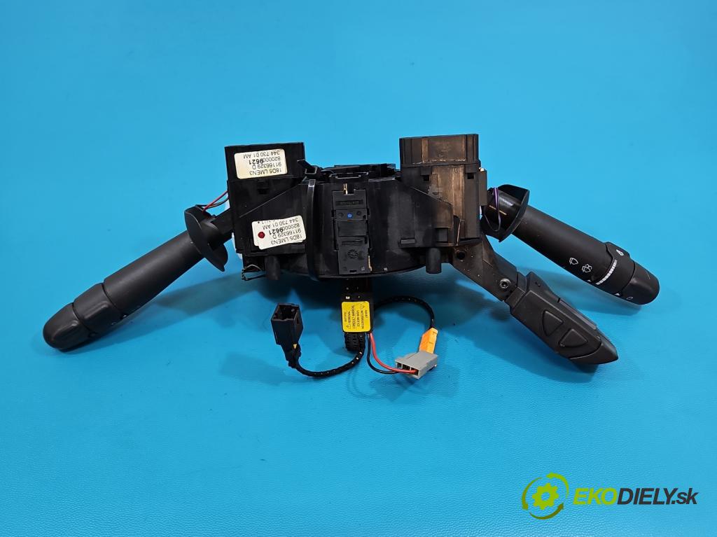 Renault Trafic II 2001-2014 1.9 dci 109 hp manual 80 kW 1870 cm3 5- Přepínač sdružený 8200009621 (Páčky pod volantem)