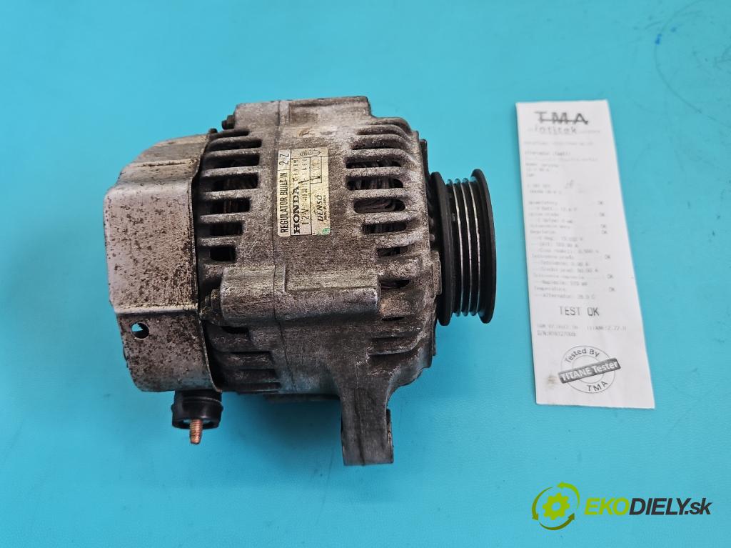 Honda CR-V I 1995-2001 2.0 16V 147 HP manual 108 kW 1973 cm3 5- Alternator 102211-1860 (Alternátor)
