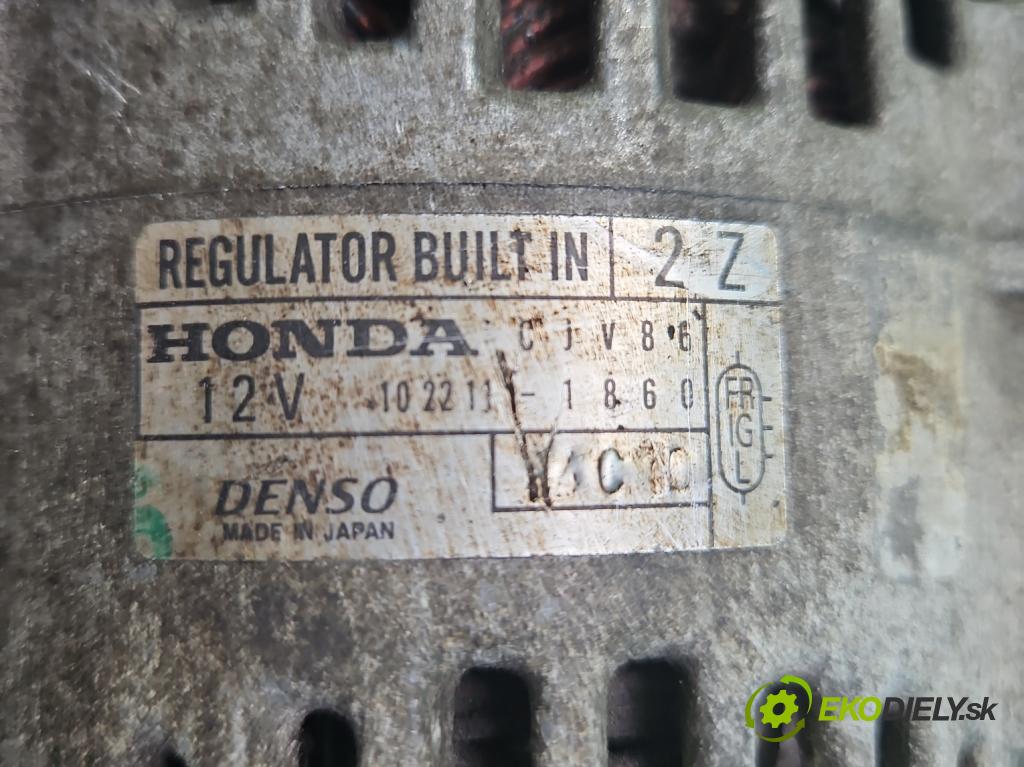 Honda CR-V I 1995-2001 2.0 16V 147 HP manual 108 kW 1973 cm3 5- Alternator 102211-1860 (Alternátor)
