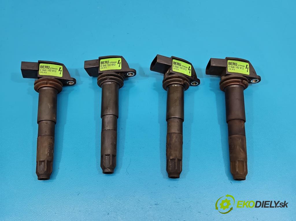 Porsche Cayenne I 2002-2010 4.5 V8 340KM: automatic 250 kW 4511 cm3 5- cievka zapaľovacia 0040102012 (Zapaľovacia cievka)