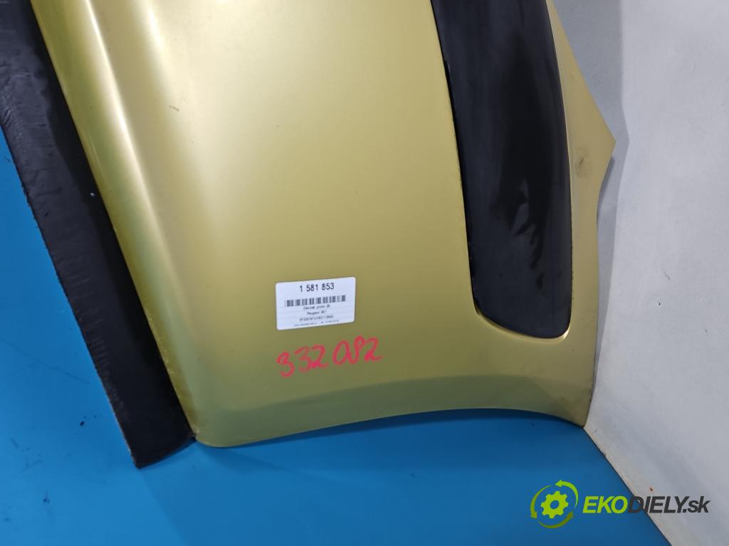 Peugeot 307 1.6 16V 109 HP manual 80 kW 1587 cm3 5- nárazník predné  (Kľučka dverí ostatné)