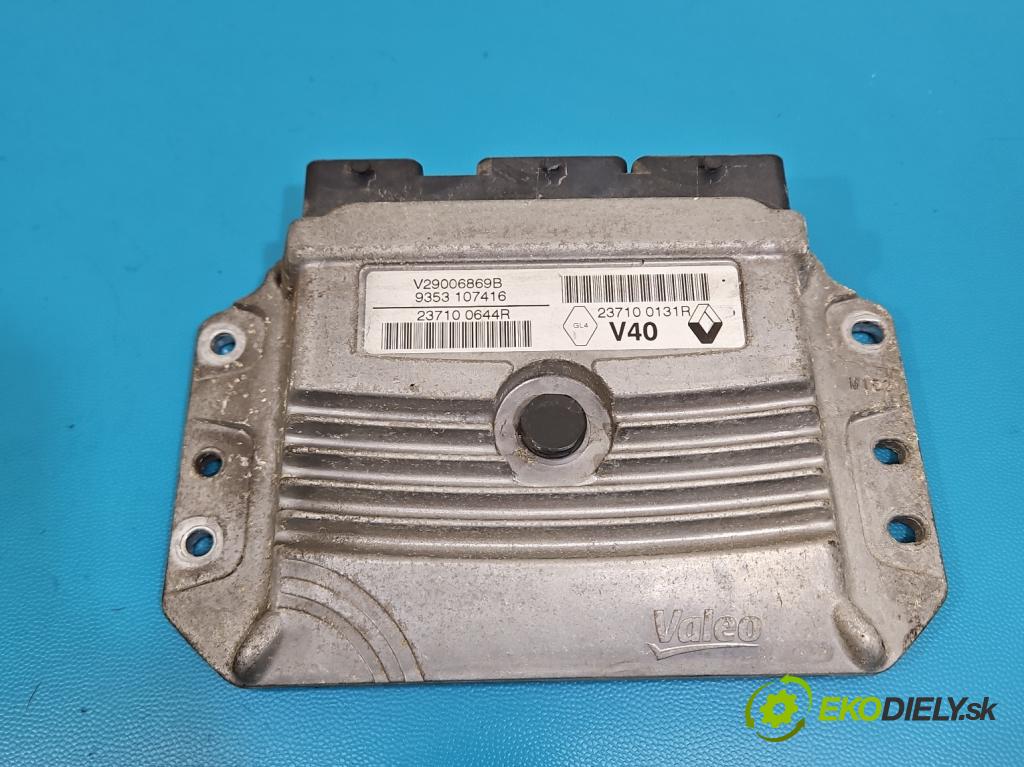 Renault Fluence 1.6 16V 110 HP manual 81 kW 1598 cm3 4- riadiaca jednotka motora 237100131R