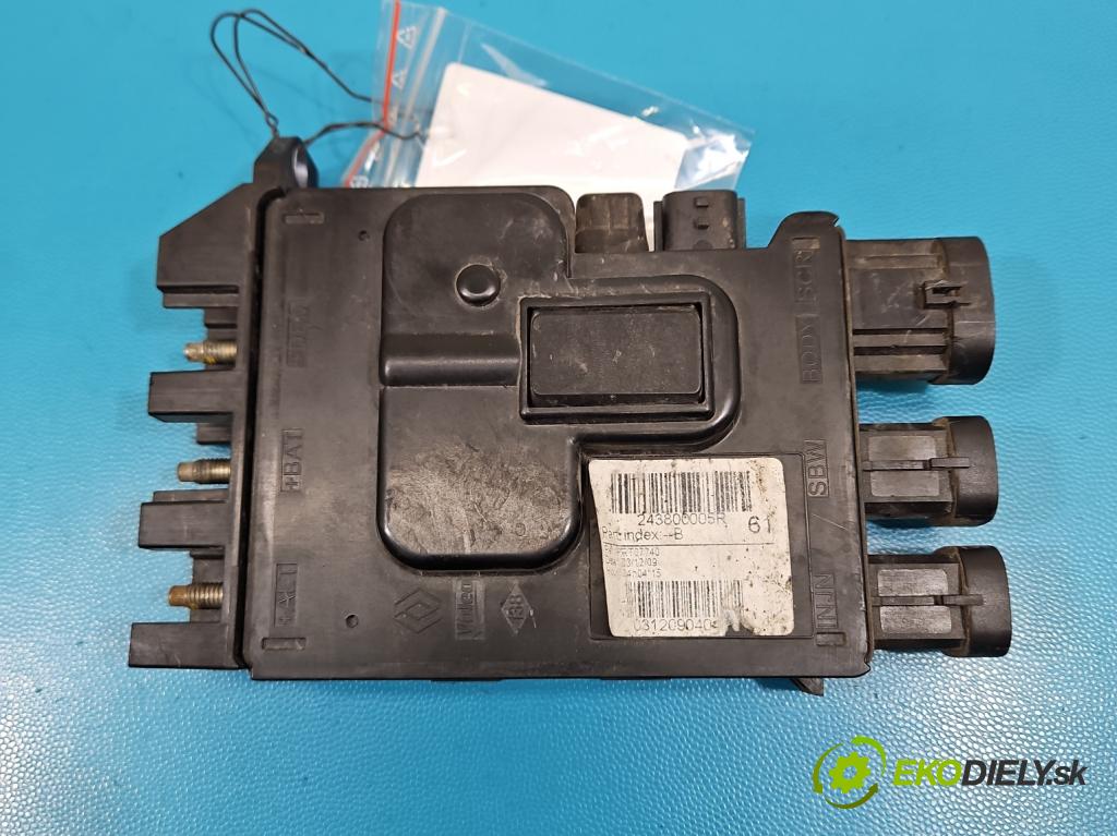 Renault Fluence 1.6 16V 110 HP manual 81 kW 1598 cm3 4- riadiaca jednotka ostatné 243800005R