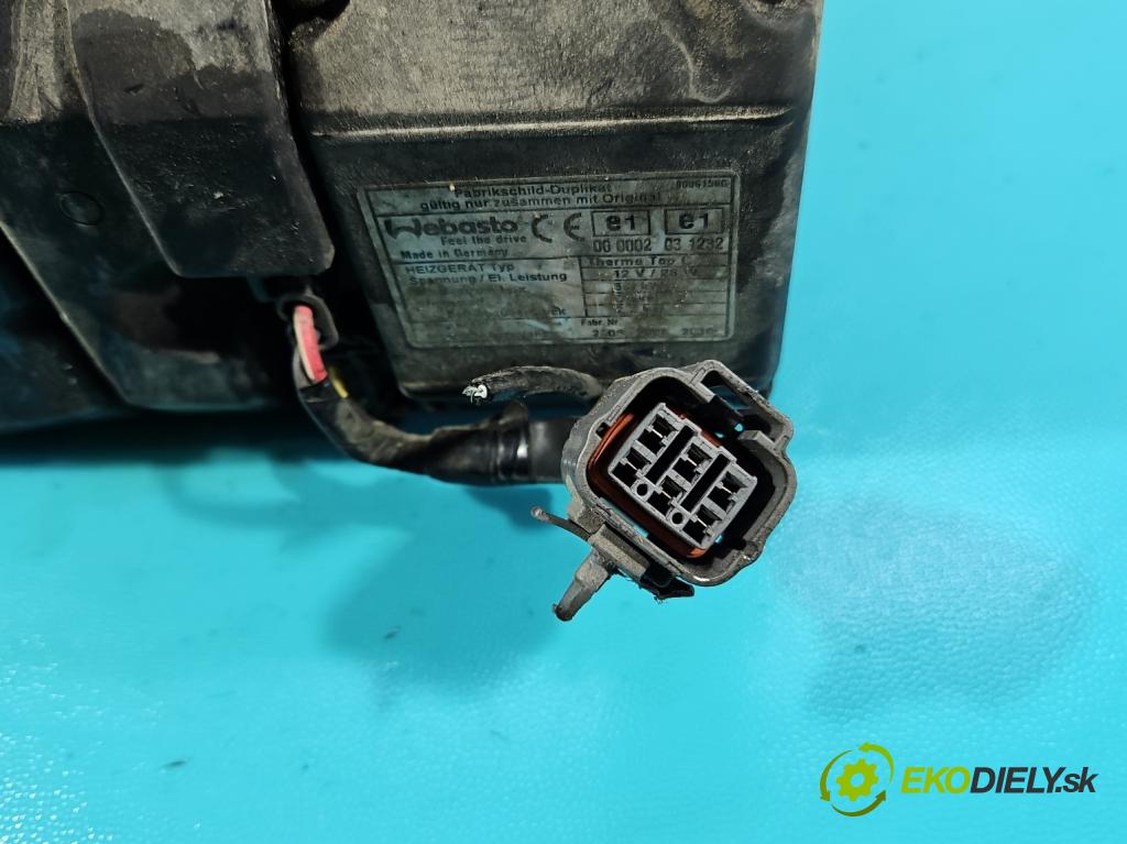 Mazda 6 II GH 2007-2012 2.0 citd 140 HP manual 103 kW 1998 cm3 5- Webasto 9015389E (Webasto (nezávislé kúrenie))