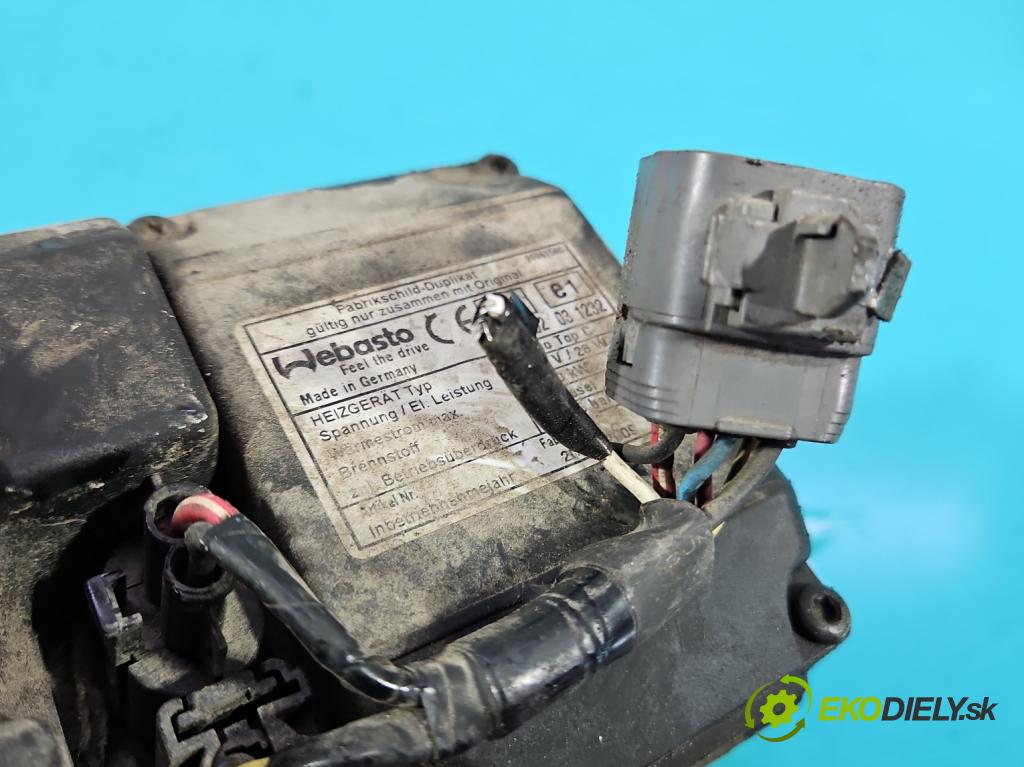 Mazda 6 II GH 2007-2012 2.0 citd 140 HP manual 103 kW 1998 cm3 5- Webasto 9015389E (Webasto (nezávislé kúrenie))