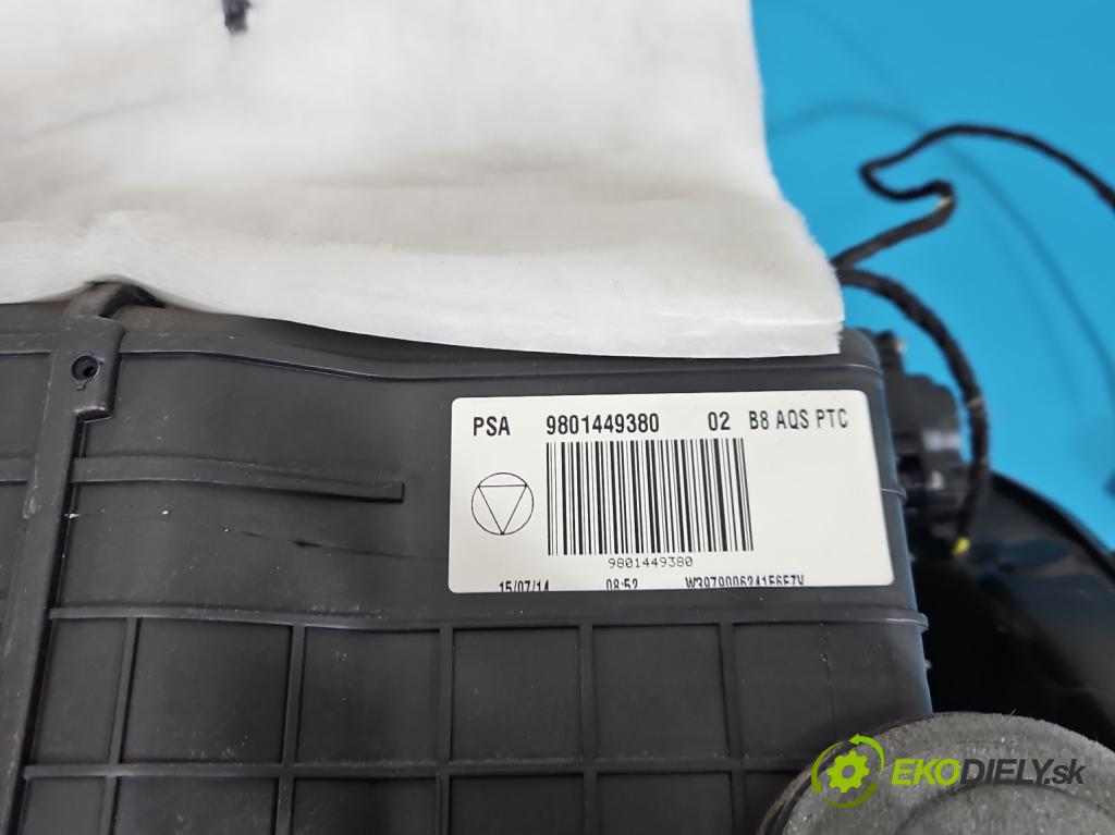 Citroen DS5 2011-2015 2.0 HDI 163 HP automatic 120 kW 1997 cm3 5- radiator 9801449380 (Radiátor kúrenia)