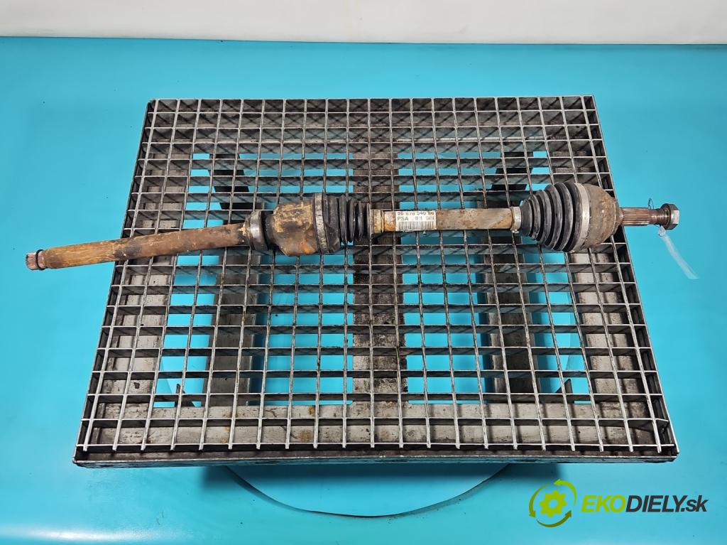 Citroen DS5 2011-2015 2.0 HDI 163 HP automatic 120 kW 1997 cm3 5- poloos predné ľavé 9687854680