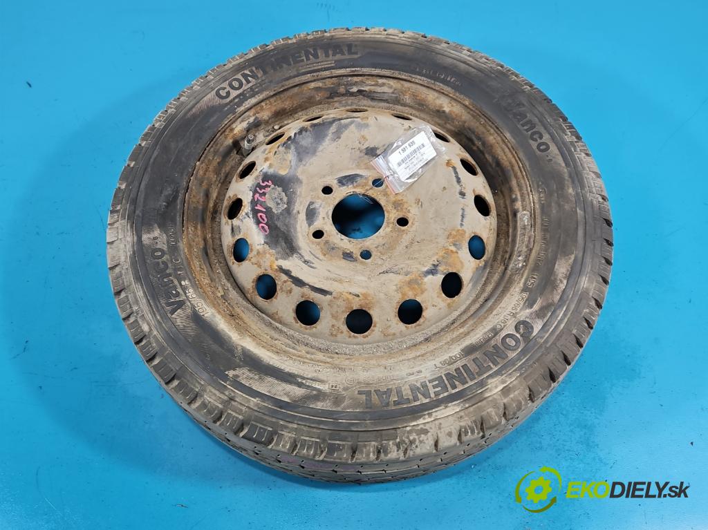Renault Trafic II 2001-2014 1.9 dci 109 HP manual 80 kW 1870 cm3 5- koleso rezervne 16