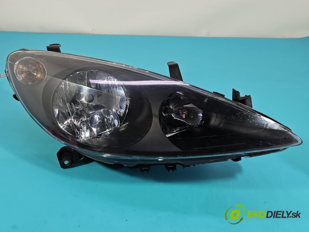Peugeot 307 1.6 hdi 109 HP manual 80 kW 1560 cm3 5- Reflektor: ľavý  (Kľučka dverí ostatné)