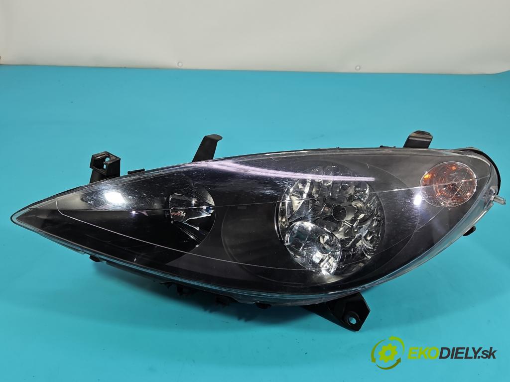 Peugeot 307 1.6 hdi 109 HP manual 80 kW 1560 cm3 5- Reflektor: ľavý  (Kľučka dverí ostatné)
