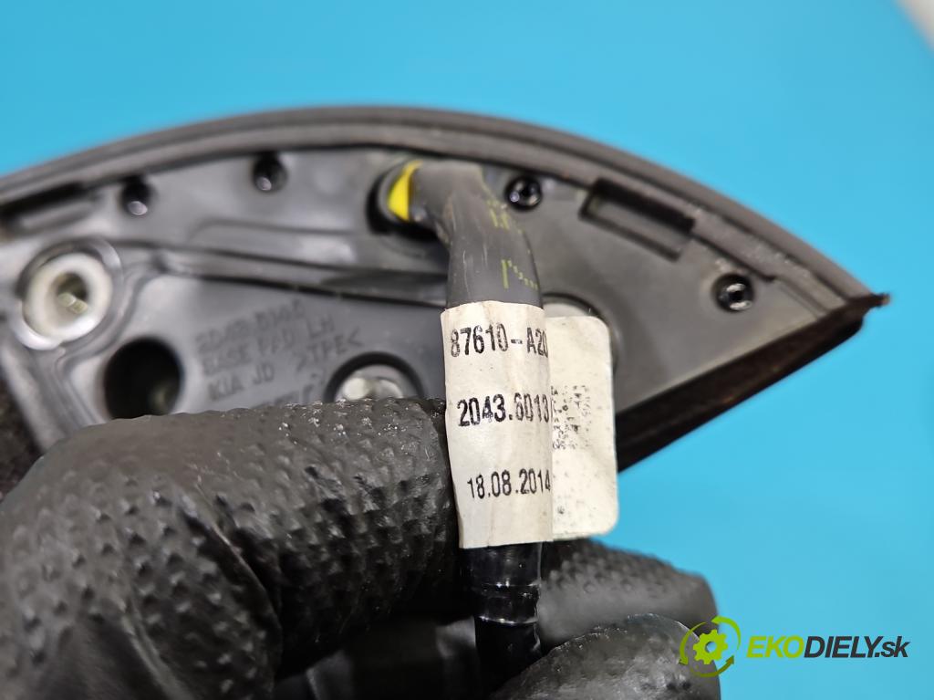 Kia Ceed II 2012-2018 1.6 crdi 128 HP manual 94 kW 1582 cm3 5- zrkadlo ľavé  (Kľučka dverí ostatné)