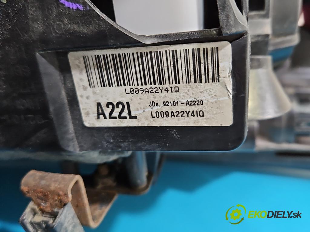 Kia Ceed II 2012-2018 1.6 crdi 128 HP manual 94 kW 1582 cm3 5- Reflektor: ľavý 92101-A2220 (Kľučka dverí ostatné)