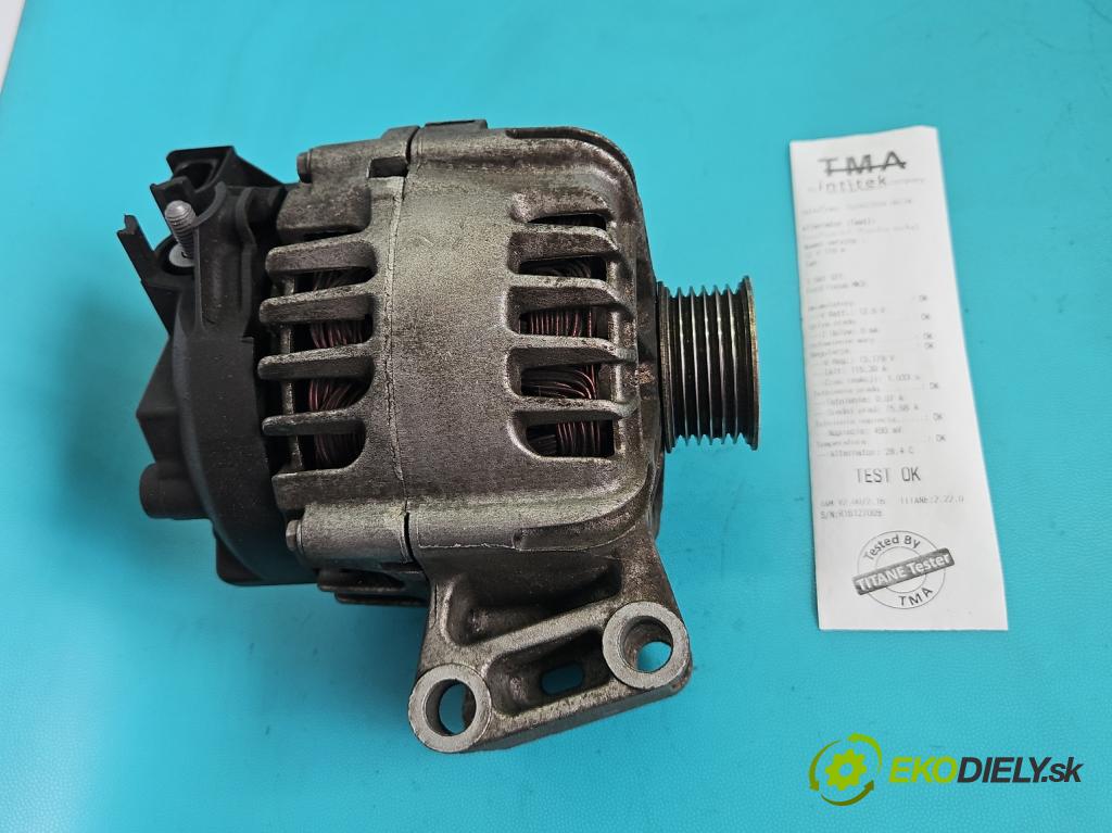 Ford Focus Mk3 2010-2018 1.6 16v IQDB: 105 HP manual 77 kW 1596 cm3 5- Alternator AV6N-10300-HA (Alternátor)