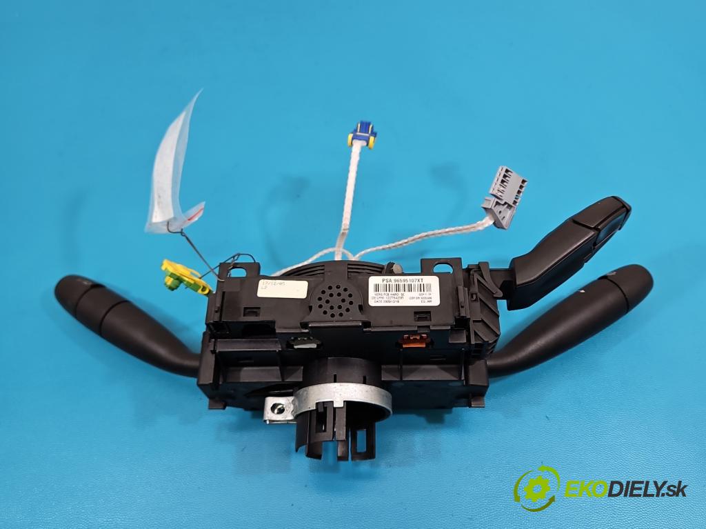 Citroen Berlingo I 1996-2008 2.0 HDI 90 HP manual 66 kW 1997 cm3 5- prepínač komplex: 96595107XT (Prepínacie páčky pod volantom)