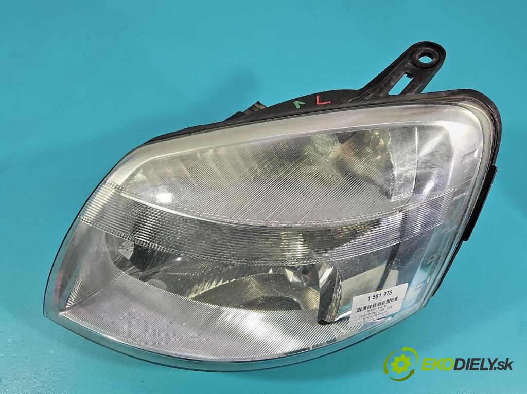 Citroen Berlingo I 1996-2008 2.0 HDI 90 HP manual 66 kW 1997 cm3 5- Reflektor: ľavý  (Kľučka dverí ostatné)