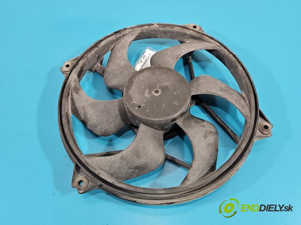 Citroen Berlingo I 1996-2008 2.0 HDI 90 hp manual 66 kW 1997 cm3 5- ventilátor chladič 1831237016