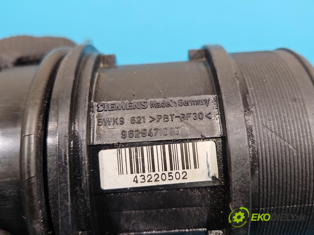 Citroen Berlingo I 1996-2008 2.0 HDI 90 HP manual 66 kW 1997 cm3 5- průtokoměr: 9629471080 (Váha vzduchu)