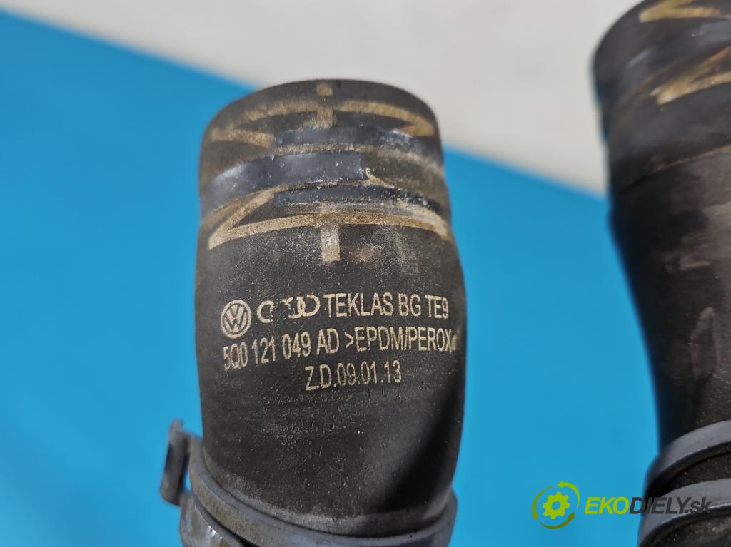 Skoda Octavia III 2013- 1.4 TSI 150 HP manual 110 kW 1395 cm3 5- rúrka systému chladenia 5Q0121049AD