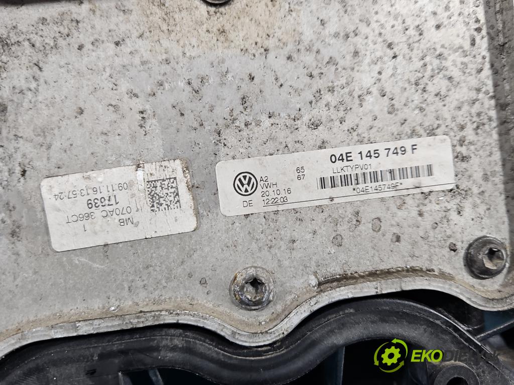 Skoda Octavia III 2013- 1.4 TSI 150 HP manual 110 kW 1395 cm3 5- zvod nasávací 04E145749F (Sacie potrubie)