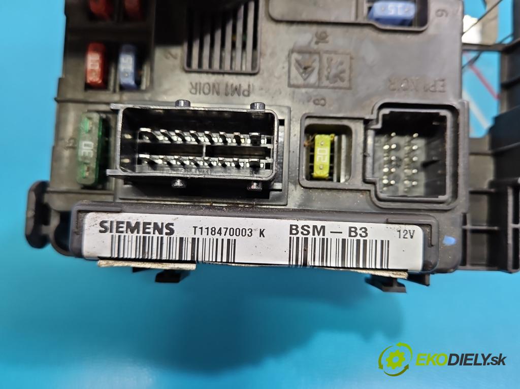 Citroen Berlingo I 1996-2008 2.0 HDI 90 HP manual 66 kW 1997 cm3 5- riadiaca jednotka ostatné T118470003K