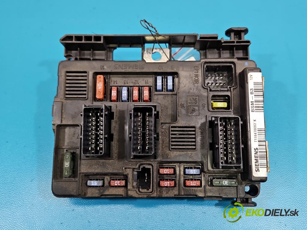 Citroen Berlingo I 1996-2008 2.0 HDI 90 HP manual 66 kW 1997 cm3 5- riadiaca jednotka ostatné T118470003K