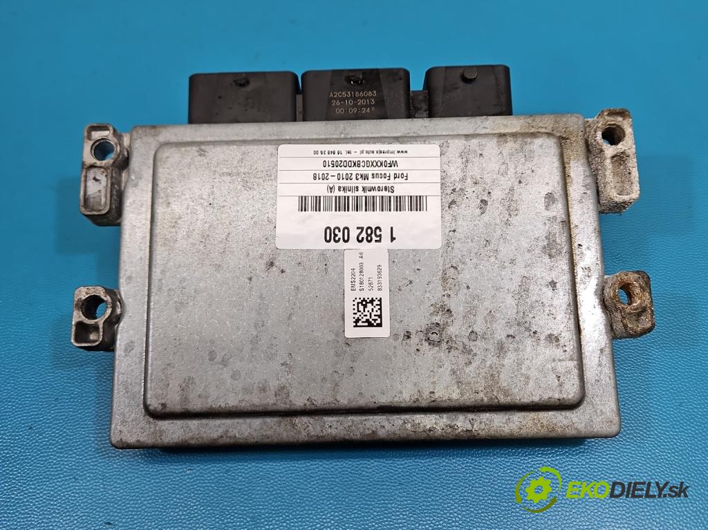 Ford Focus Mk3 2010-2018 1.6 16v IQDB: 105 HP manual 77 kW 1596 cm3 5- riadiaca jednotka motora DV61-12A650-BBC