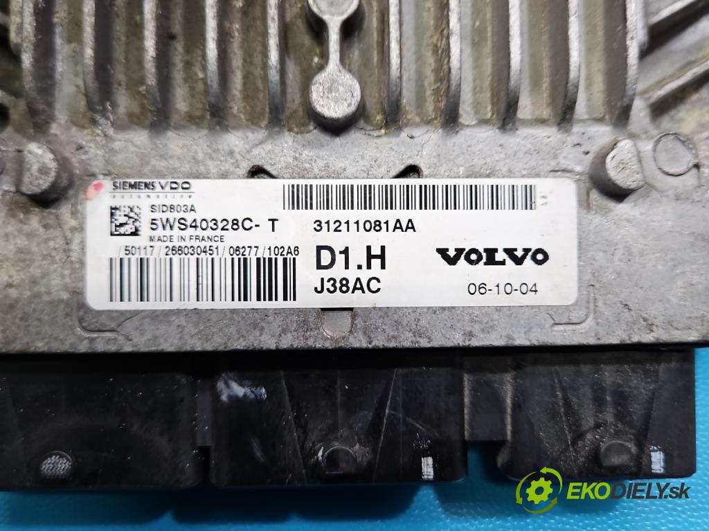 Volvo V50 2.0d 136 HP manual 100 kW 1997 cm3 5- riadiaca jednotka motora 31211081AA