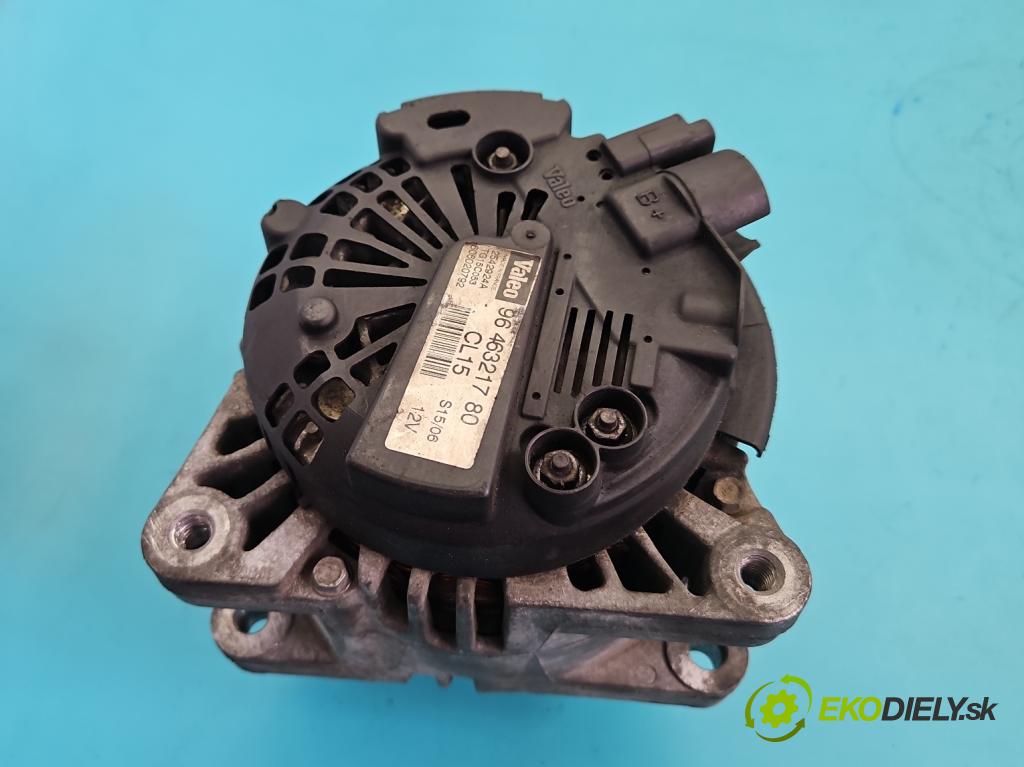 Citroen Berlingo I 1996-2008 2.0 HDI 90 HP manual 66 kW 1997 cm3 5- Alternator 9646321780 (Alternátor)