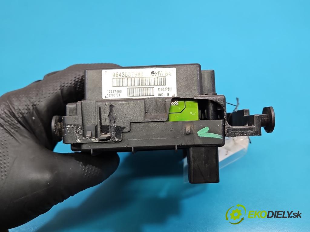 Peugeot 307 1.6 16V 109 HP manual 80 kW 1587 cm3 5- riadiaca jednotka ostatné 9643537980