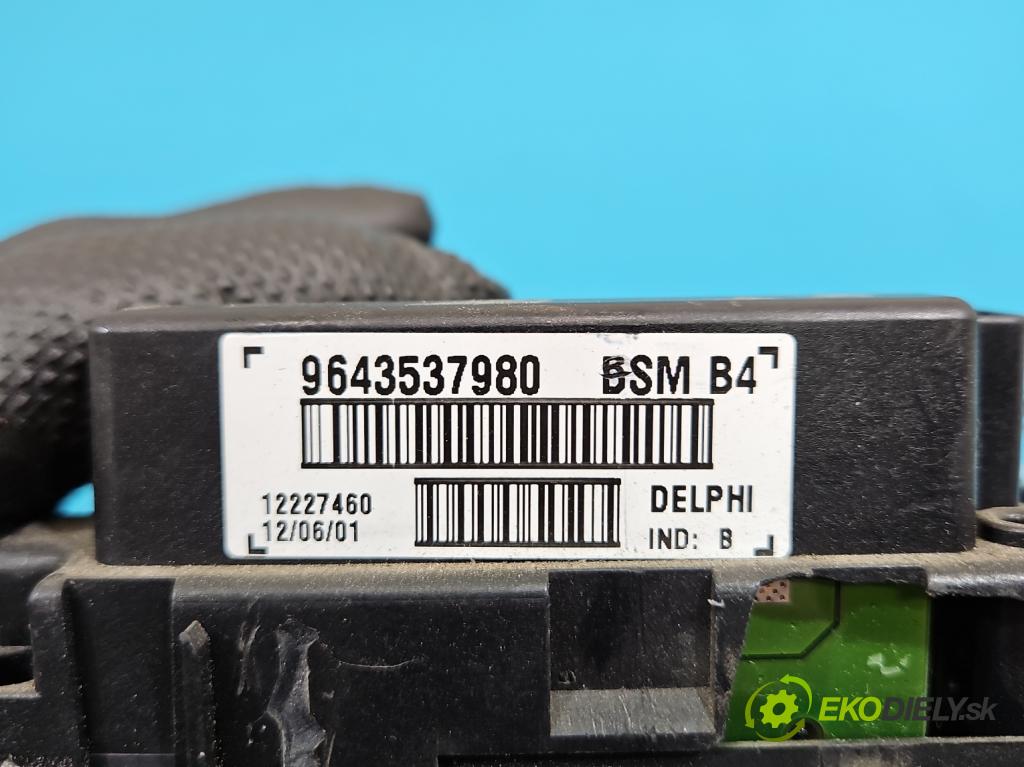 Peugeot 307 1.6 16V 109 HP manual 80 kW 1587 cm3 5- riadiaca jednotka ostatné 9643537980