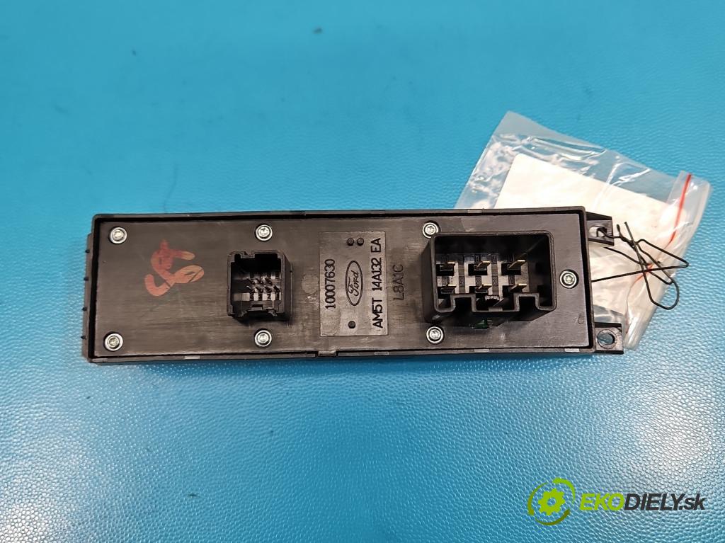 Ford Focus Mk3 2010-2018 1.6 16v IQDB: 105 HP manual 77 kW 1596 cm3 5- prepínač okien spätných zrkadiel AM5T-14A132-EA