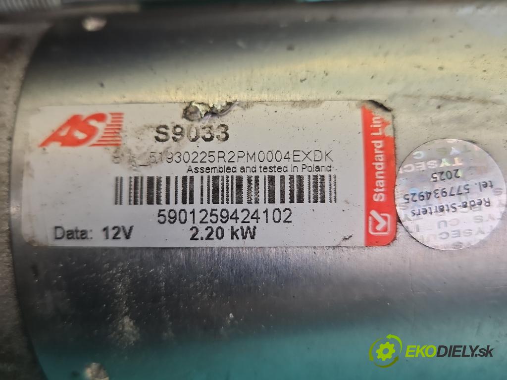 Volvo V50 2.0d 136 HP manual 100 kW 1997 cm3 5- štartér (Štartér)