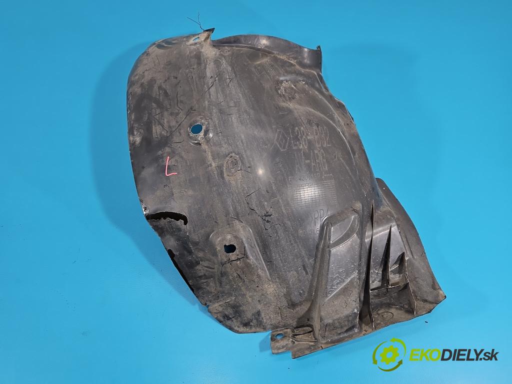 Renault Fluence 1.6 16V 110 HP manual 81 kW 1598 cm3 4- Blatník: predné ľavé 638430013R