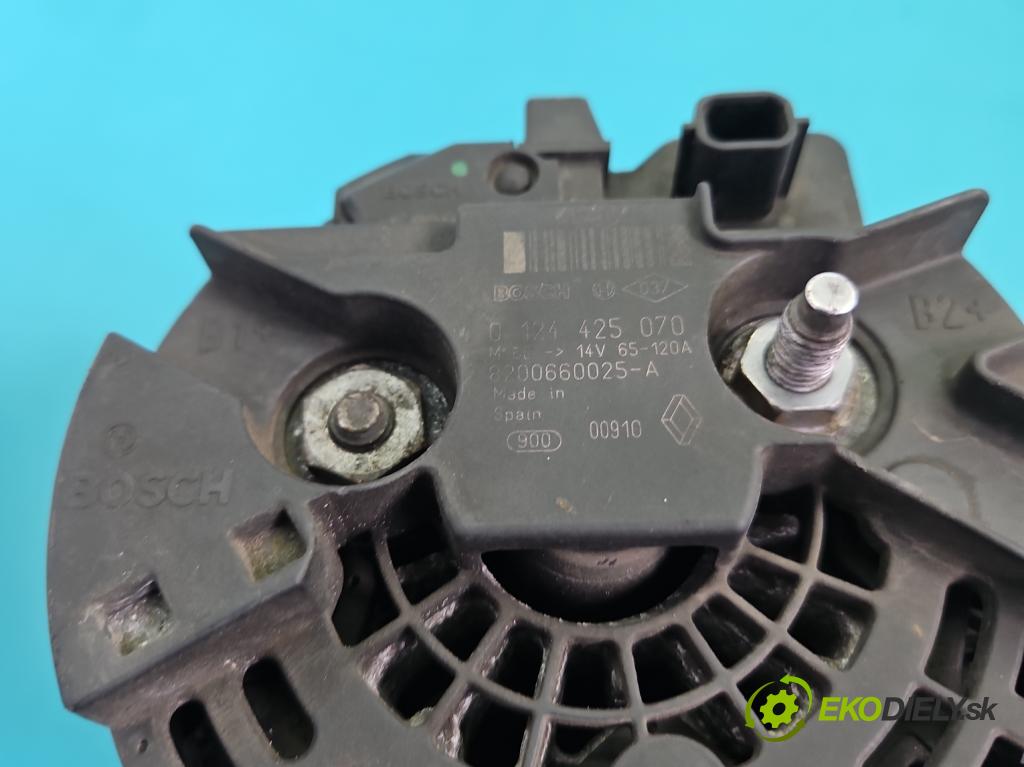 Renault Fluence 1.6 16V 110 HP manual 81 kW 1598 cm3 4- Alternator 8200660025 (Alternátor)