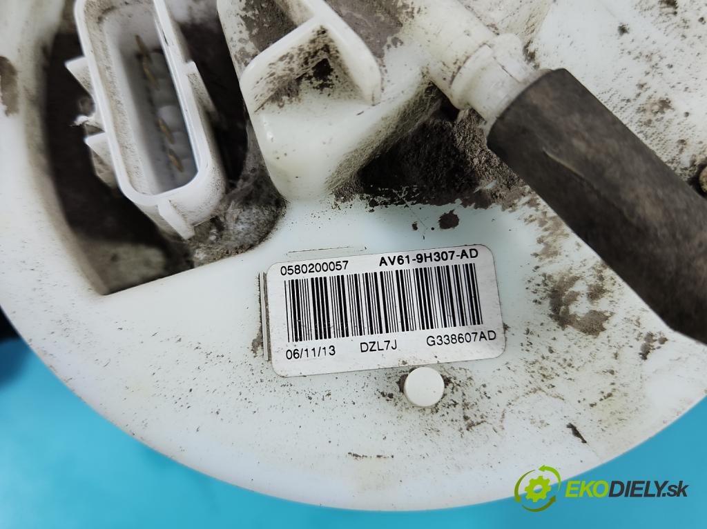 Ford Focus Mk3 2010-2018 1.6 16v IQDB: 105 HP manual 77 kW 1596 cm3 5- čerpadlo palivo AV61-9H307-AD