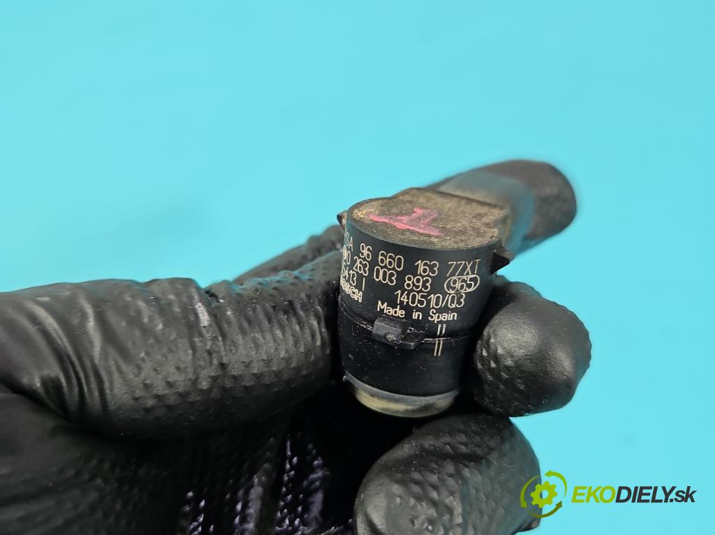 Citroen DS5 2011-2015 2.0 HDI 163 hp automatic 120 kW 1997 cm3 5- snímač parkování 9666016377XT