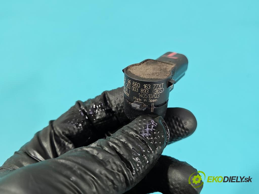 Citroen DS5 2011-2015 2.0 HDI 163 hp automatic 120 kW 1997 cm3 5- snímač parkování 9666016377XT