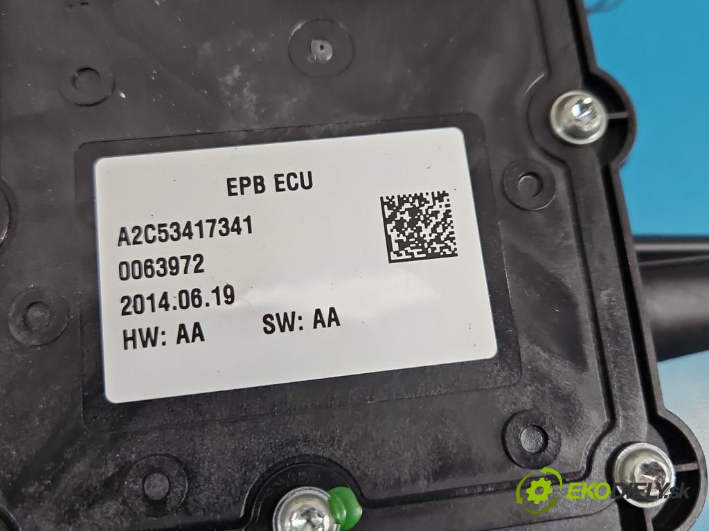 Citroen DS5 2011-2015 2.0 HDI 163 hp automatic 120 kW 1997 cm3 5- brzda manuál: elektrický: A2C53417341 (Ruční brzda)