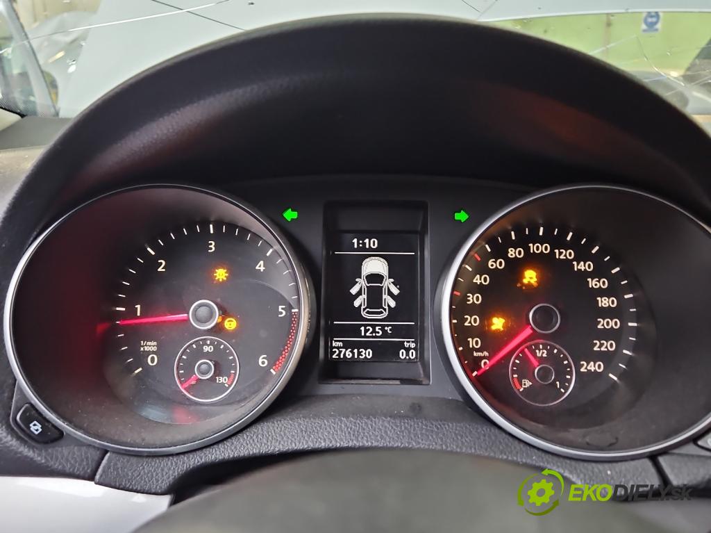 Vw Golf VI 2008-2013 1.6 tdi CAY 105 hp manual 77 kW 1598 cm3 5- Přístrojová deska 5K0920871A (Přístrojová deska)