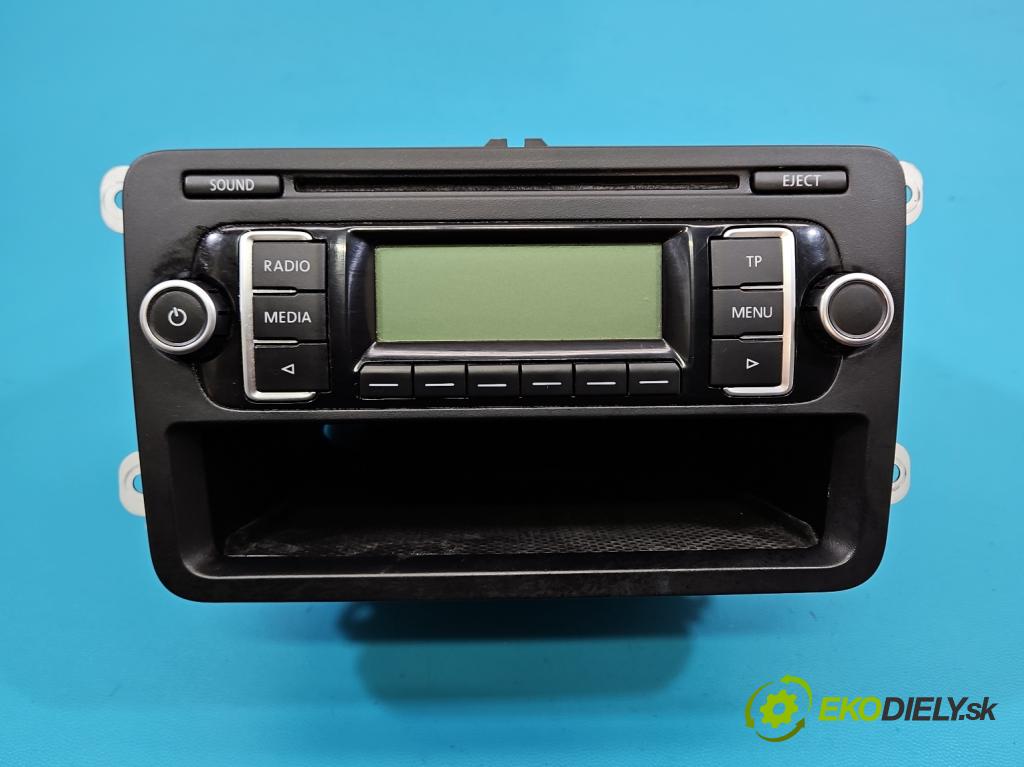 Vw Golf VI 2008-2013 1.6 tdi CAY 105 HP manual 77 kW 1598 cm3 5- Radio originál 5K0035156