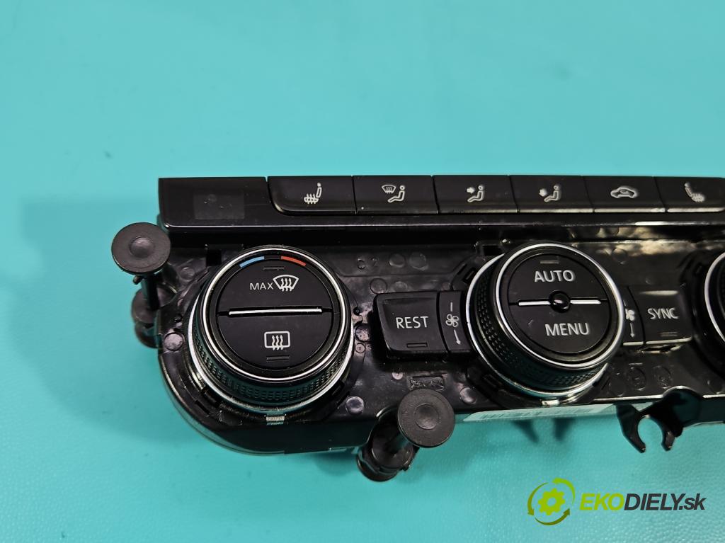 Vw Passat B8 2014 - 2.0 TDI 150 hp automatic 110 kW 1968 cm3 5- palubní deska panel topení 5G0907044BG