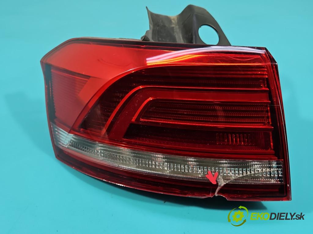 Vw Passat B8 2014- 2.0 TDI 150 hp automatic 110 kW 1968 cm3 5- světlo zadní levé blatník: