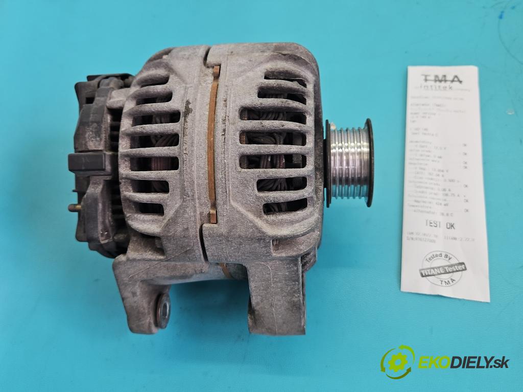 Opel Vectra C 2002-2008 2.0 dti 101 HP manual 74 kW 1995 cm3 5- Alternator 13108596 (Alternátor)