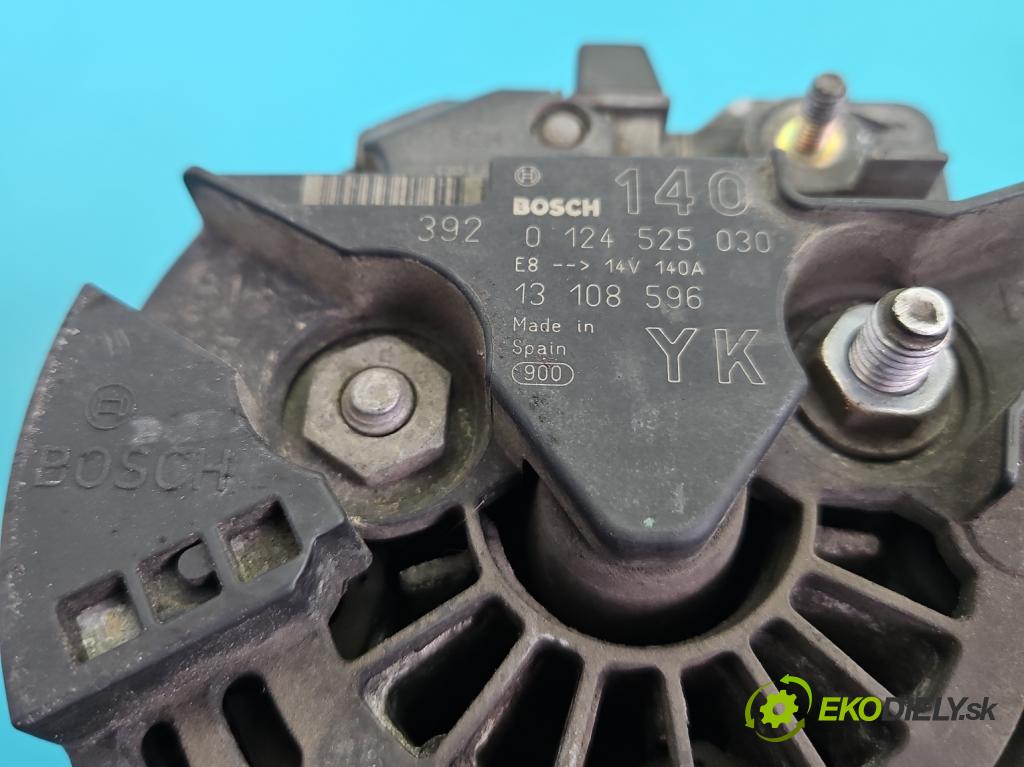 Opel Vectra C 2002-2008 2.0 dti 101 HP manual 74 kW 1995 cm3 5- Alternator 13108596 (Alternátor)