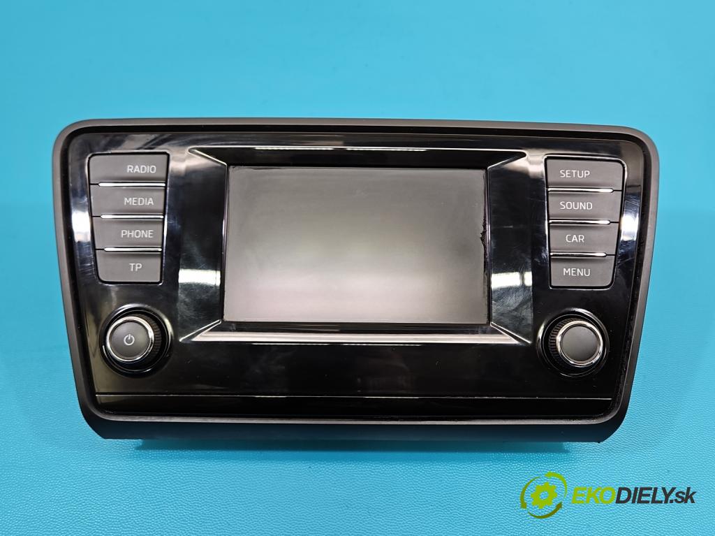 Skoda Octavia III 2013- 1.4 tsi 140 HP manual 103 kW 1395 cm3 5- Radio originál 5E0919605