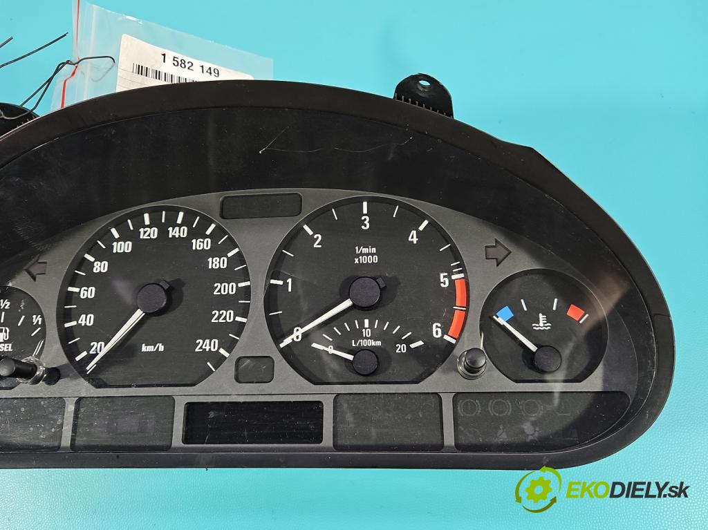 Bmw 3 E46 1998-2007 2.0d 116 HP manual 85 kW 1995 cm3 3- prístrojovka/ budíky 0263639202 (Prístrojová doska)