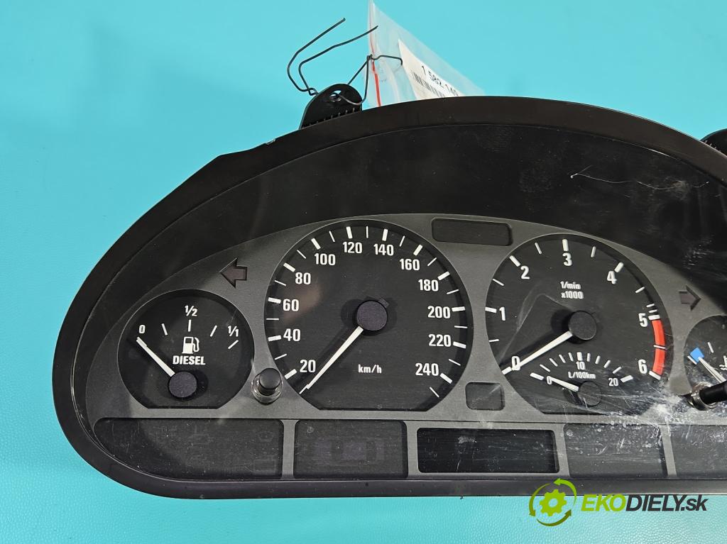 Bmw 3 E46 1998-2007 2.0d 116 HP manual 85 kW 1995 cm3 3- prístrojovka/ budíky 0263639202 (Prístrojová doska)