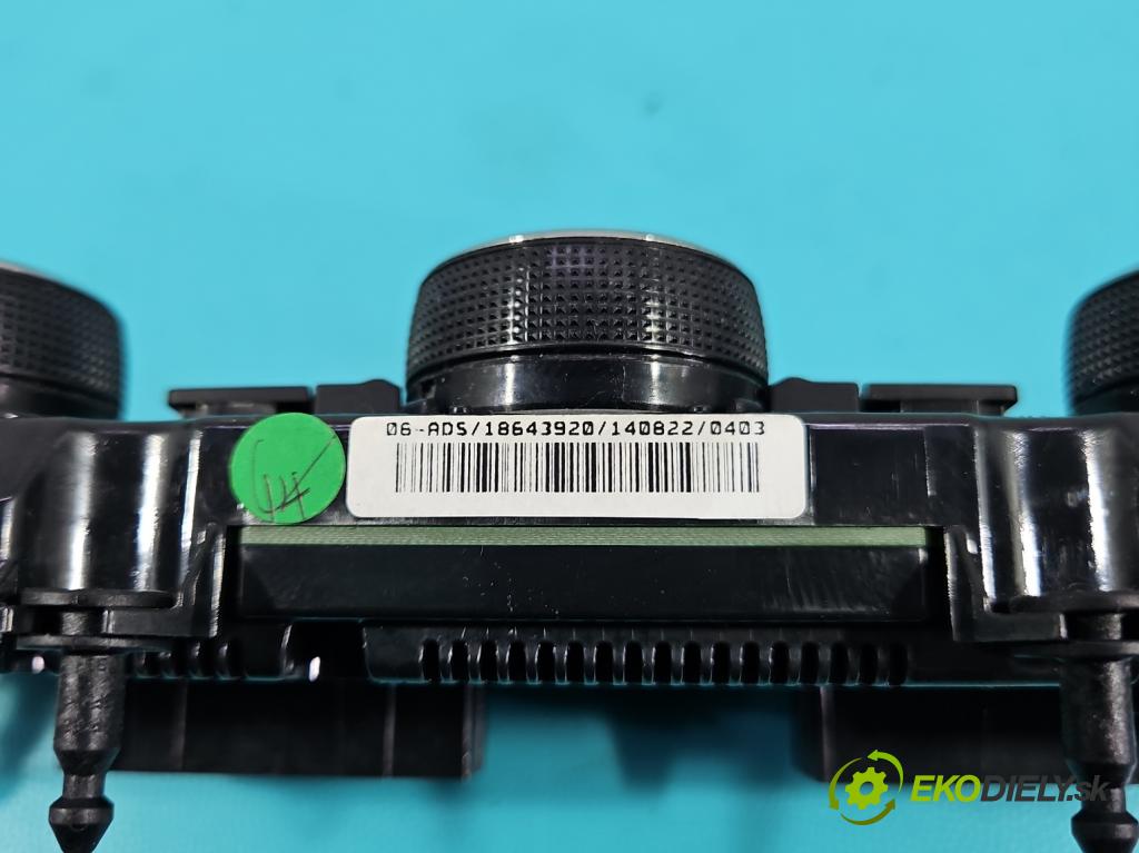 Skoda Octavia III 2013- 1.4 tsi 140 HP manual 103 kW 1395 cm3 5- panel kúrenia 5E0907044K