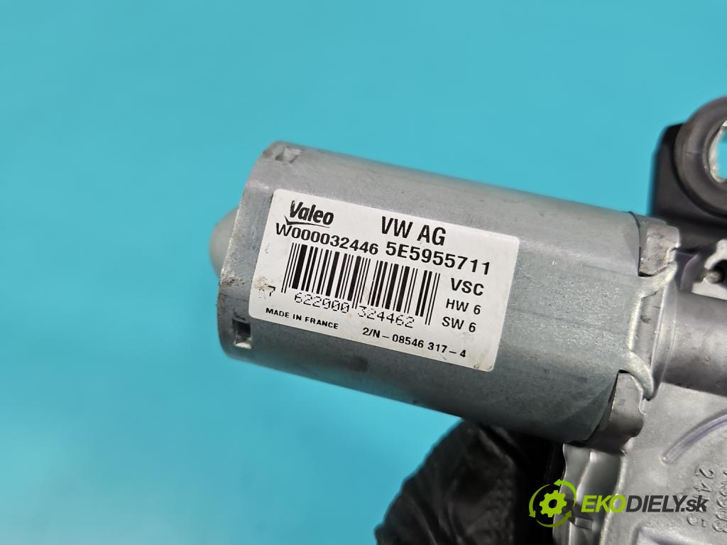 Skoda Octavia III 2013- 1.4 tsi 140 HP manual 103 kW 1395 cm3 5- motor stieračov zadné 5E5955711